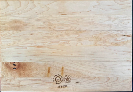 Engraved Maple Cutting Board - #25-B-0024