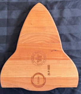 Rocketship Plate - #25-P-0003