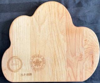 Clouds Plate -#25-P-0008