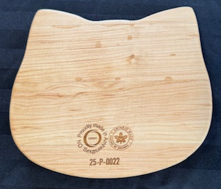 Maple wood Kitty Plate