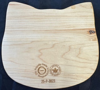 Maple wood Kitty Plate