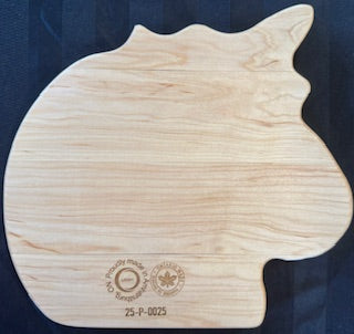 maple wood Unicorn Plate