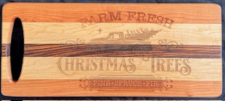 Rectangular Engraved Cutting and Serving Board - #25-S-CB-0008