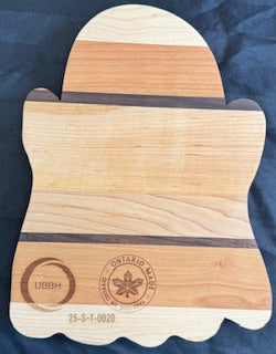 Maple, Walnut and cherry wood ghost tray