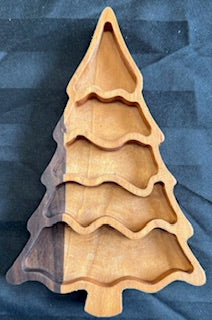 Sectioned Tree Mini-Tray - #25-S-T-0028