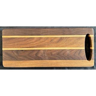 Walnut & Maple Rectangular Shaped Serving Board - #25-SB-0023