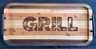 Engraved Open Serving Tray - #25-ST-0001