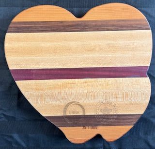Nesting Hearts Tray – Romantic nesting heart wood tray