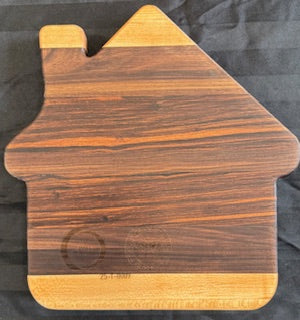 House Tray – Decorative house-shaped wood tray