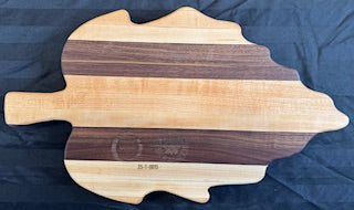 3-Section Leaf Tray – Leaf-shaped tray with three compartments