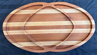 Oval Sectioned Tray - #25-T-0018