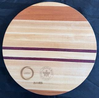 Round 5-Section Tray – Circular tray with five sections