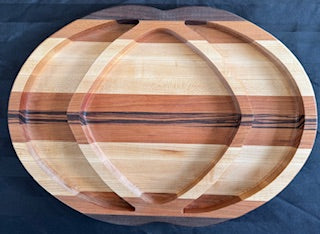 Oval Sectioned Tray - #25-T-0027