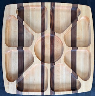 Square 9-Section Tray - #25-T-0028
