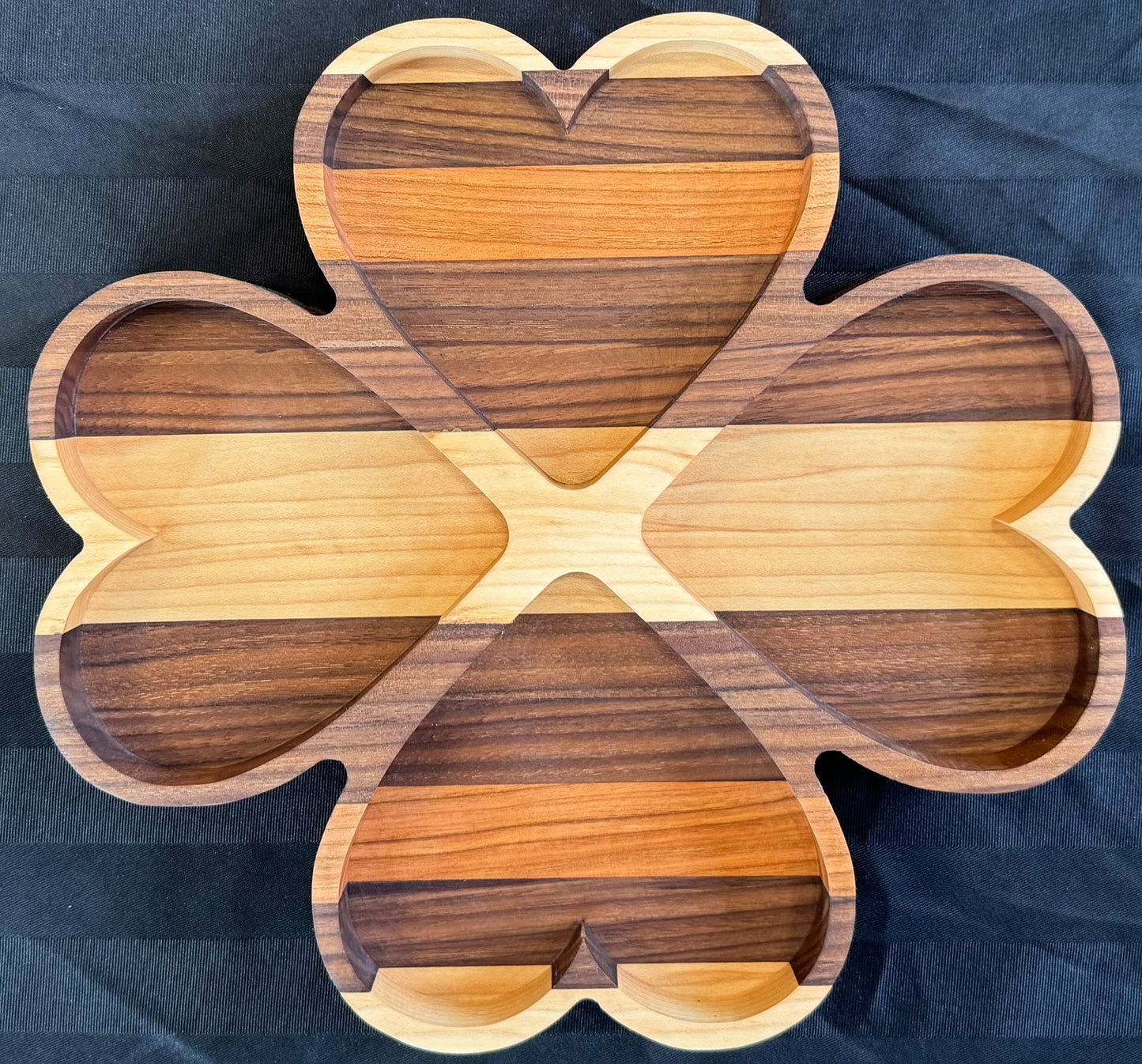 4-Hearts Tray - #25-T-0035