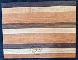 walnut, cherry and maple wood Guitar Rectangle shaped tray