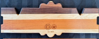 Walnut, cherry and maple wood Mom Tray for Mother’s Day