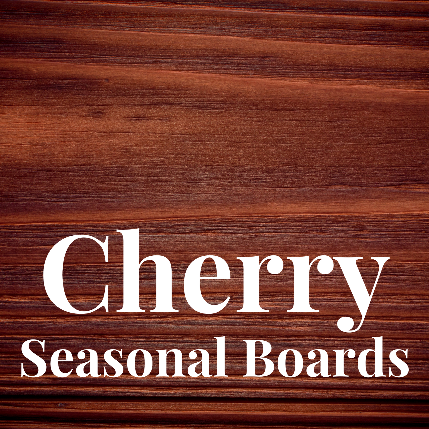 Cherry Seasonal Cutting Board
