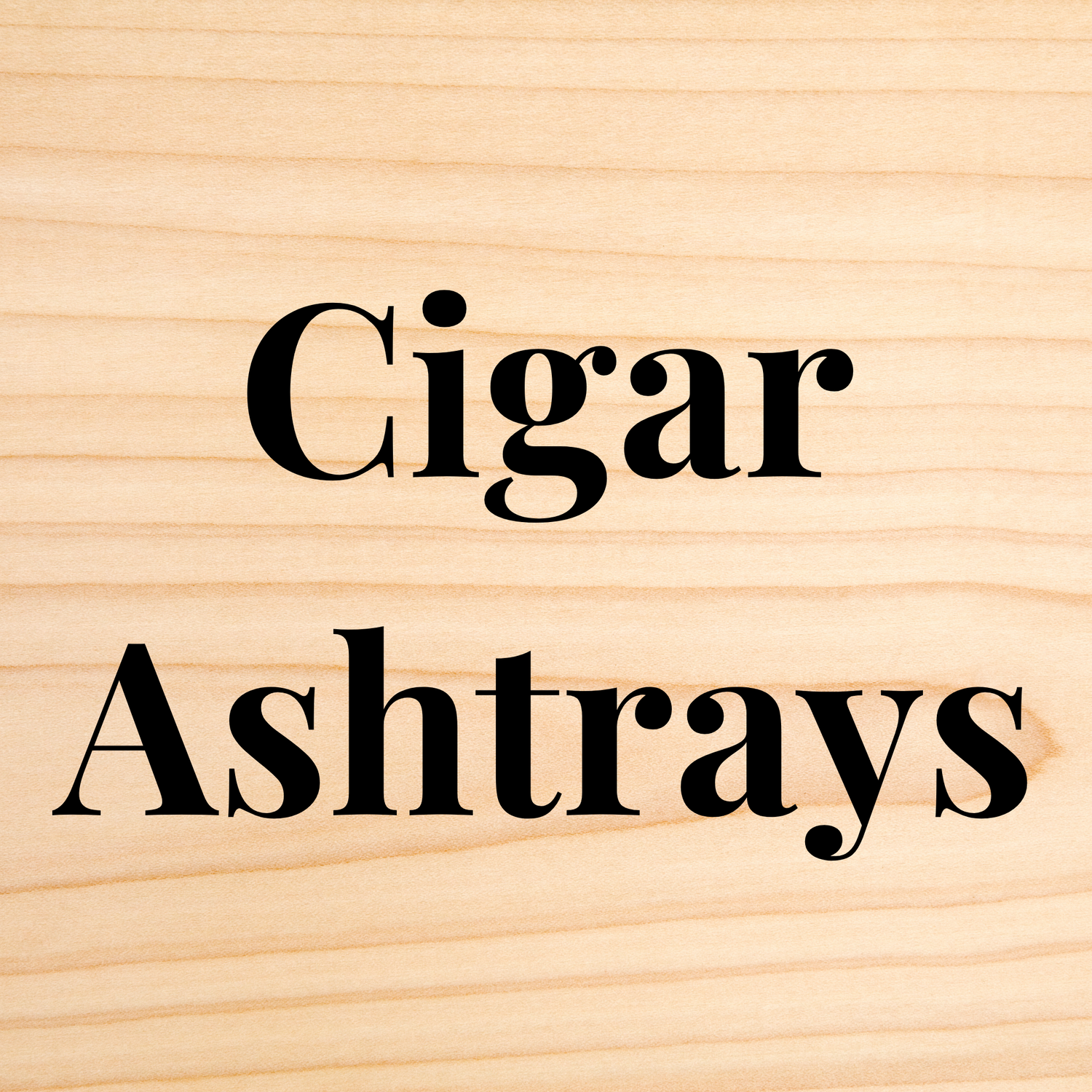 Cigar Ashtrays