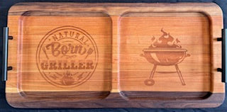 Engraved Sectioned Serving Tray - #25-ST-0004