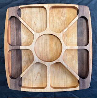 Square 9-Section Tray - #25-T-0019
