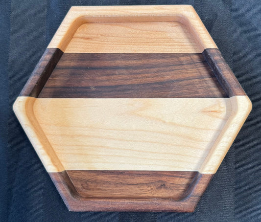 Hexagon Tray - #25-T-0038