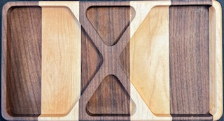4 Section Rectangular Tray - #25-T-0043