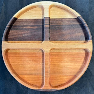 4 Section Circle Tray - #25-T-0044