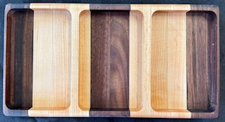 3 Section Rectangular Tray - #25-T-0061