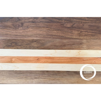 &quot;Artisan-crafted large cutting board from UBBH, showcasing natural wood grain and craftsmanship.&quot;